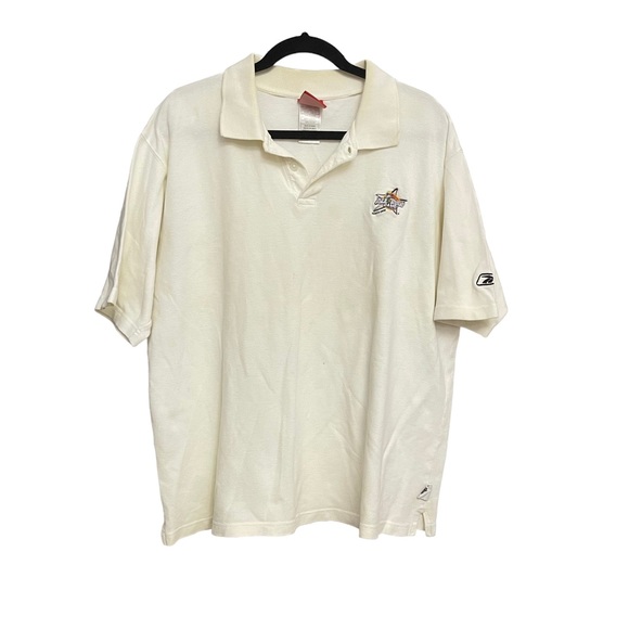 Reebok Other - Vintage Reebok NHL Face Off collection Polo Shirt size Large in White